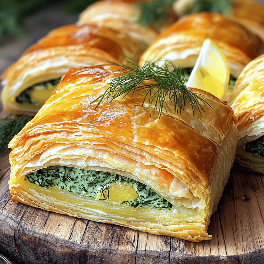 Savory Salmon Wellington Easy and Flavorful Creation