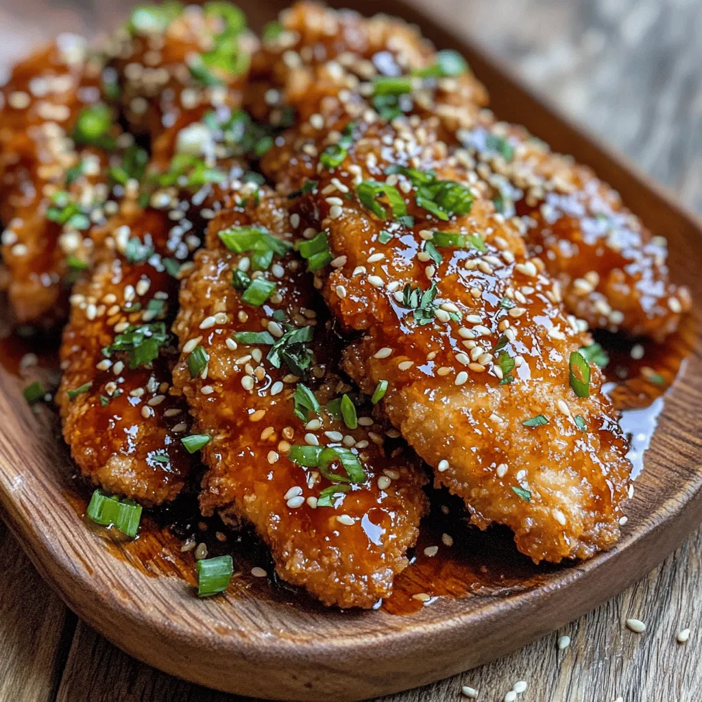 Honey Garlic Crispy Chicken Tenders: A Delicious Recipe for Every Occasion