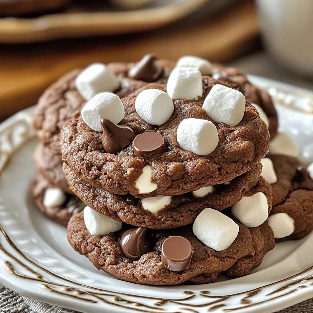 Hot Chocolate Marshmallow Cookies Recipe
