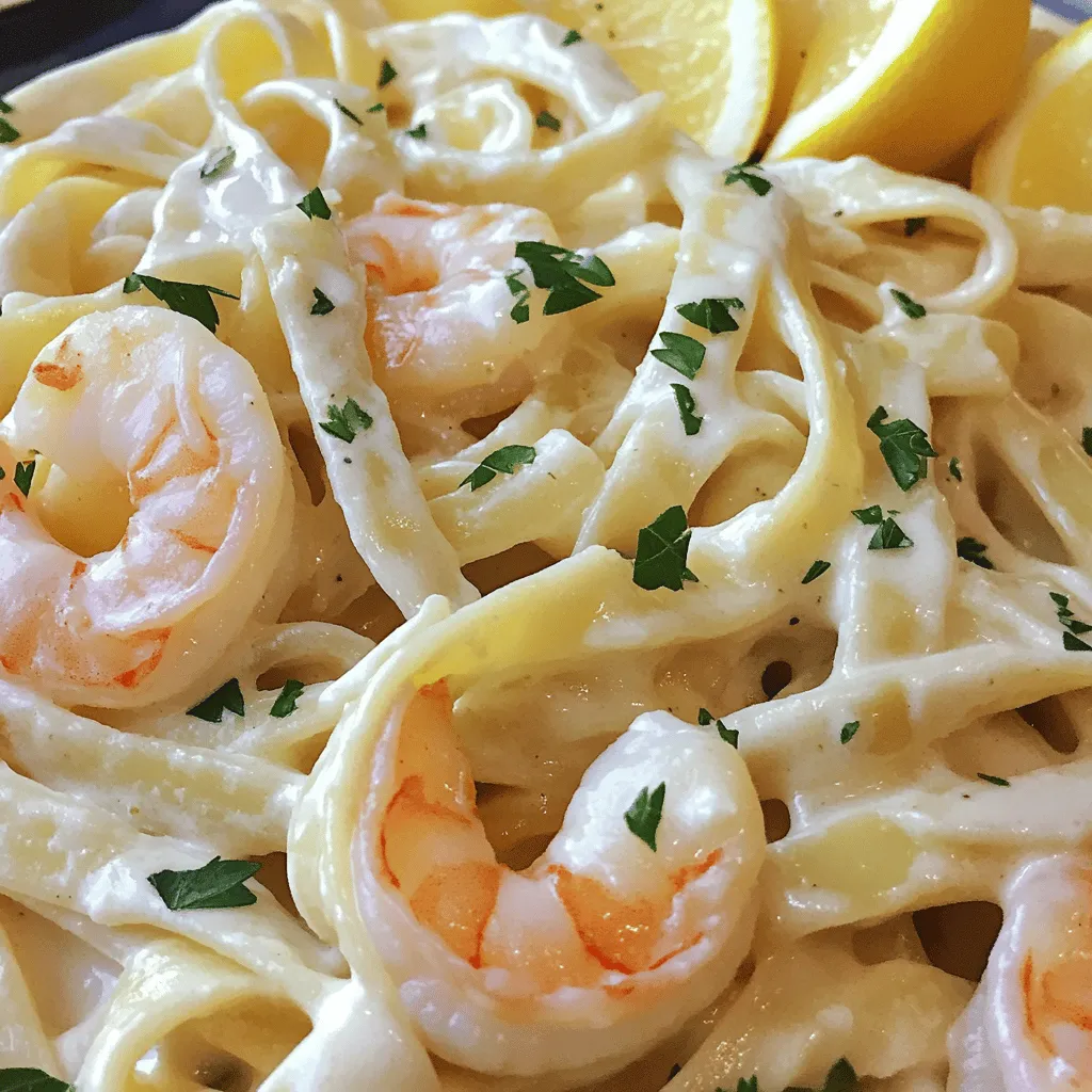 Savory Shrimp Alfredo Creamy and Easy Recipe