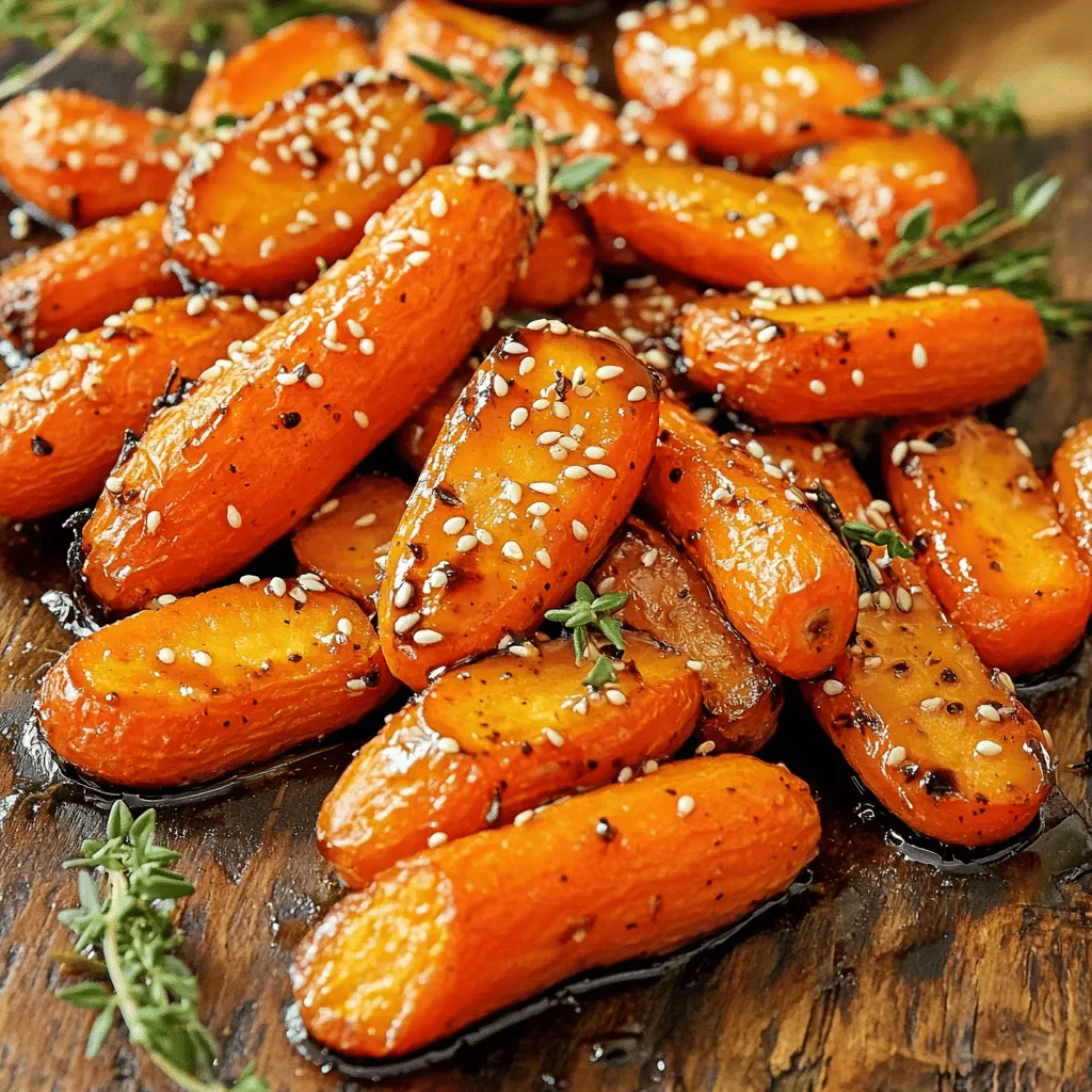 Balsamic Roasted Carrots Flavorful and Simple Side