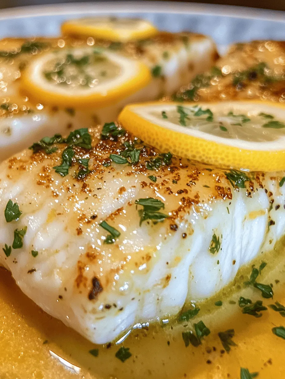 Lemon Butter Fish Fillet Recipe: A Delightful Culinary Adventure
