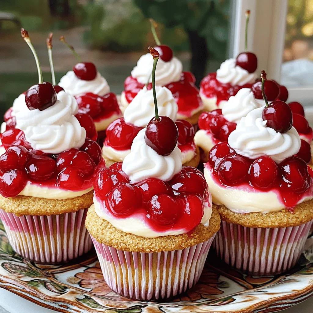 Cherry Cheesecake Cupcakes Delightful and Easy Recipe