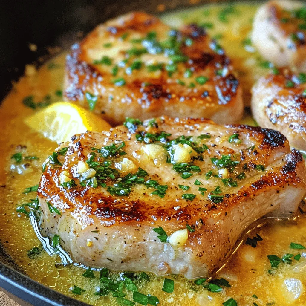 Garlic Butter Pork Chops: A Flavorful Delight for Any Occasion