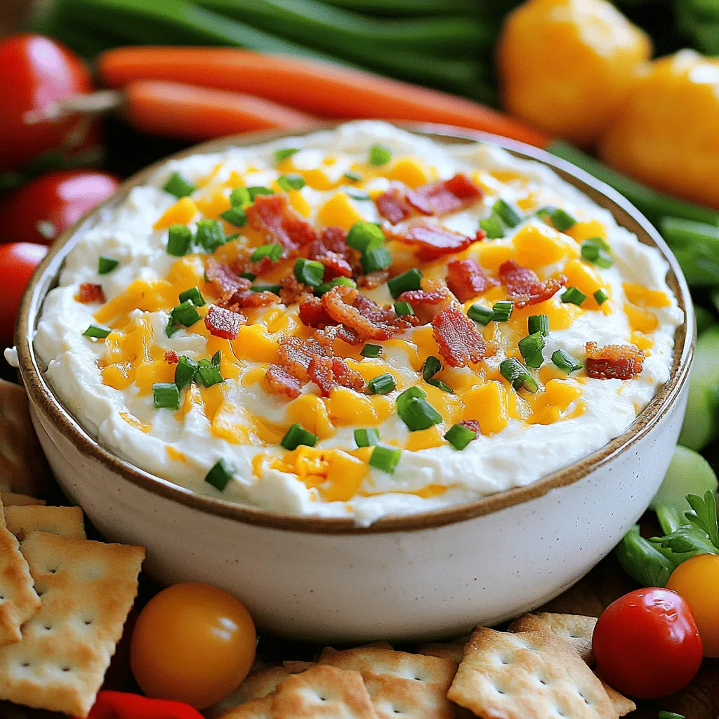 Million Dollar Cream Cheese Garlic Dip Recipe