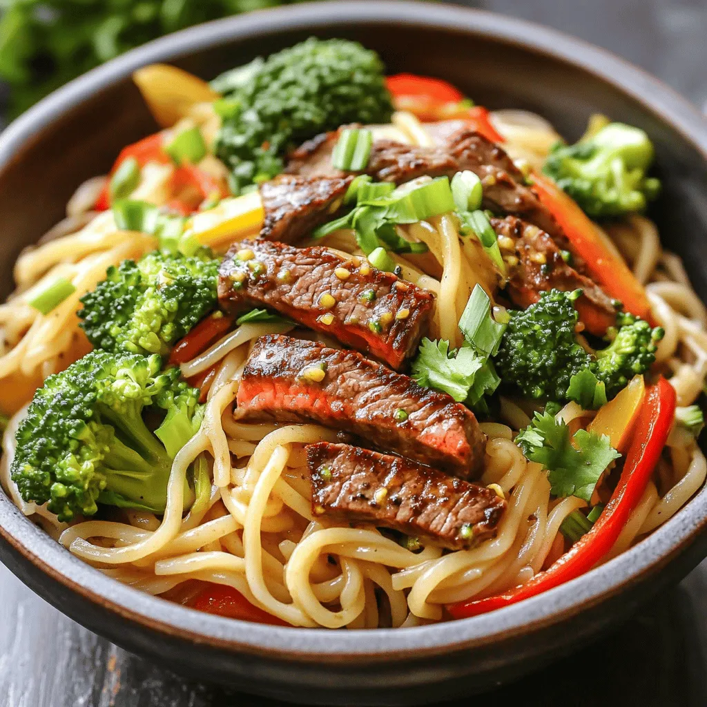 Garlic butter steak lightning noodles are a quick and tasty meal. They blend savory flavors with a burst of garlic and tender steak. This dish is perfect for busy weeknights or when you want a satisfying meal fast.