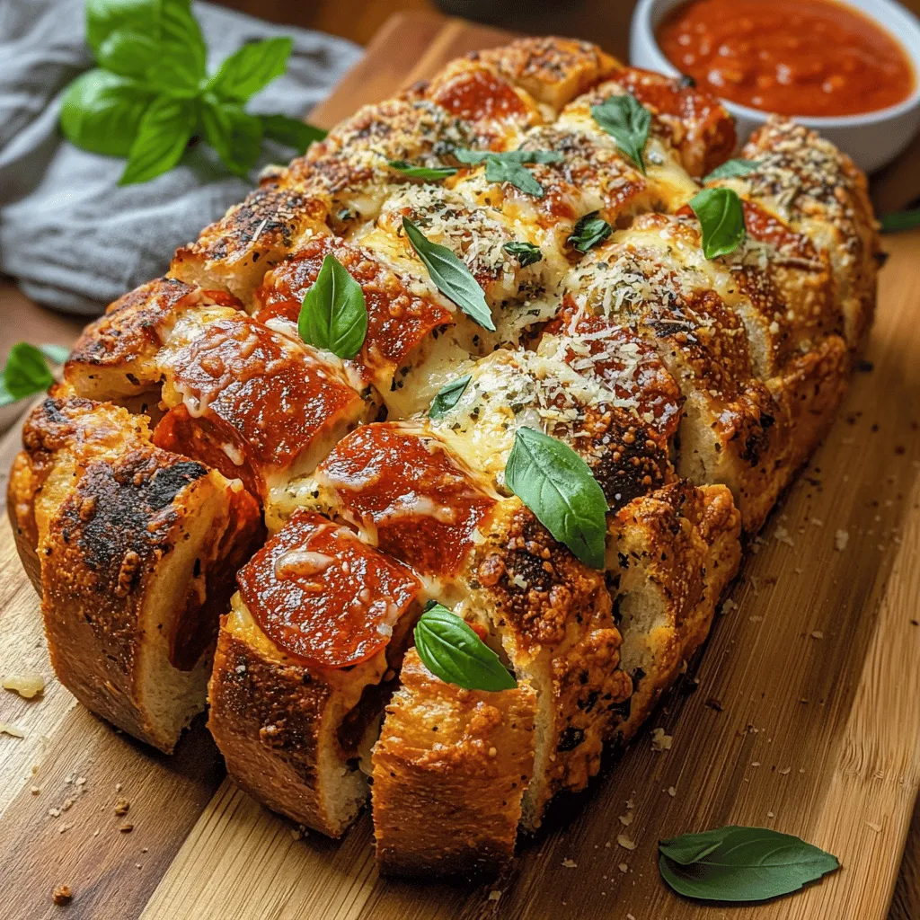 Pull-Apart Pepperoni Pizza Bread Recipe