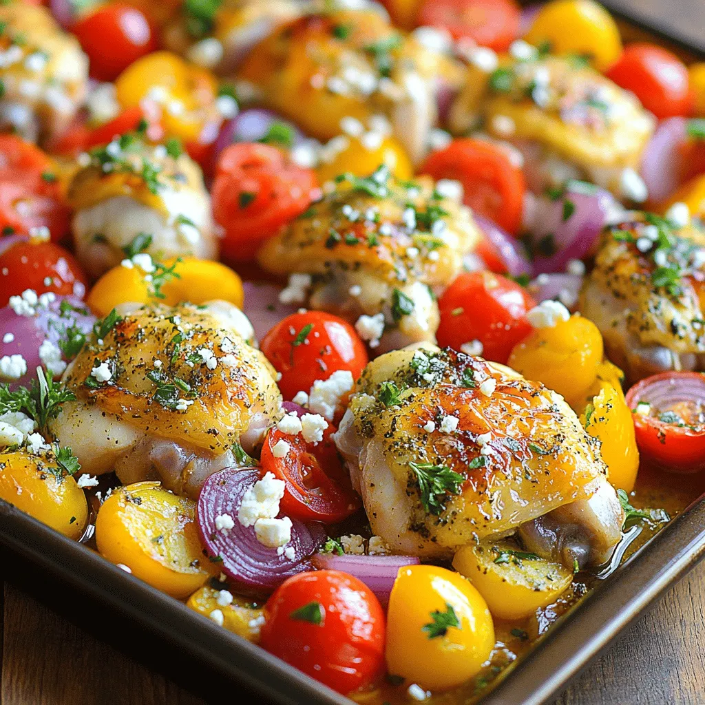 Greek-Inspired Sheet Pan Chicken Recipe for Busy Nights