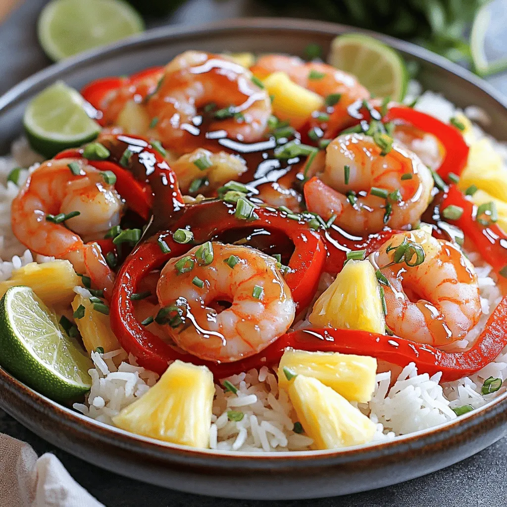 Garlic Shrimp Hawaiian Style Flavors Bursting Delight