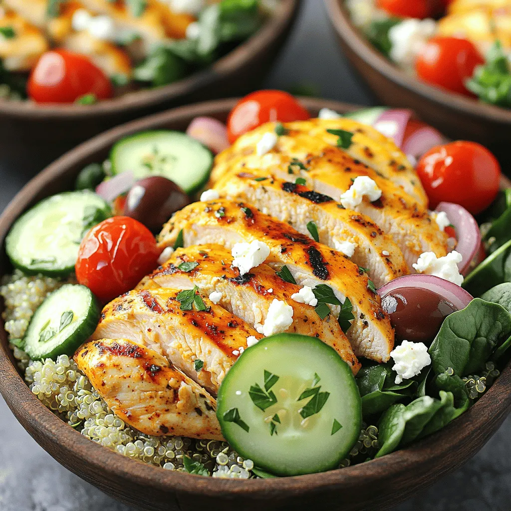 Greek Chicken Bowls Flavorful and Easy Meal Guide