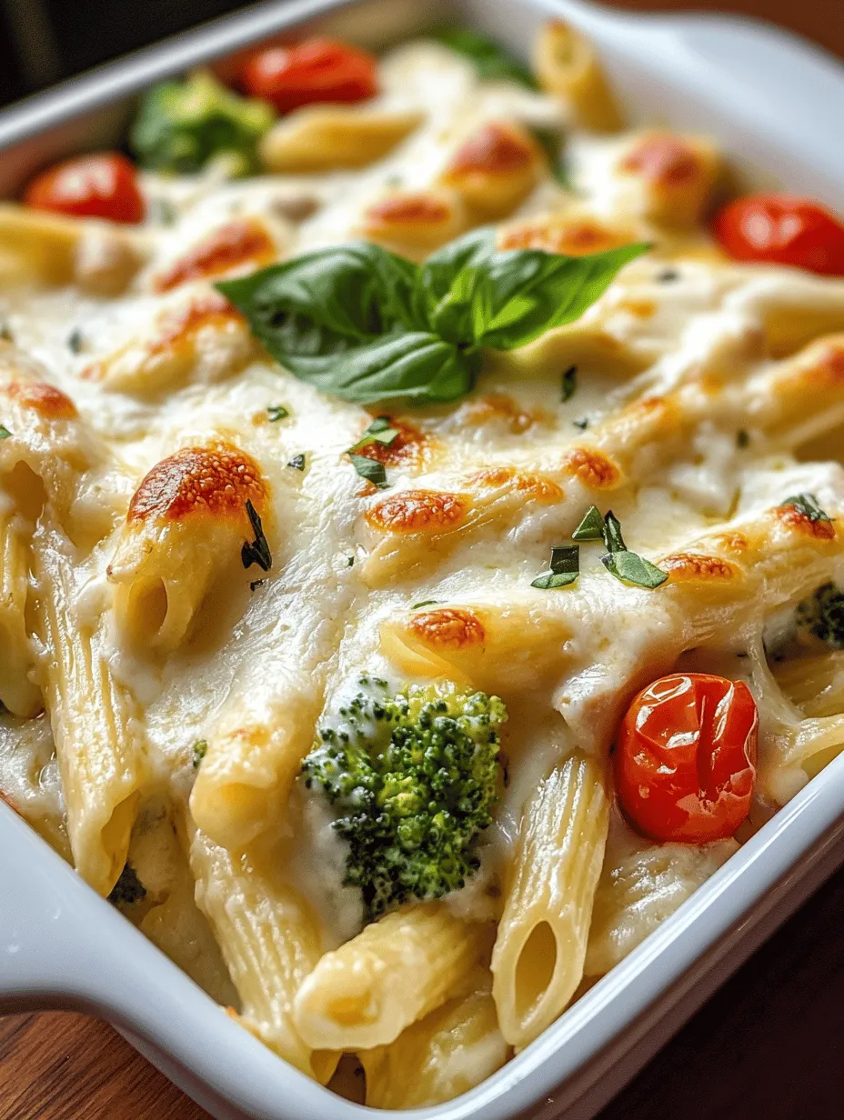 Cheesy Chicken Pasta Delight: A Comforting Recipe for Every Occasion