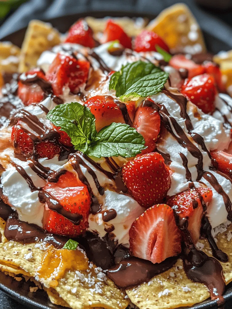 Strawberry Cheesecake Nachos Recipe