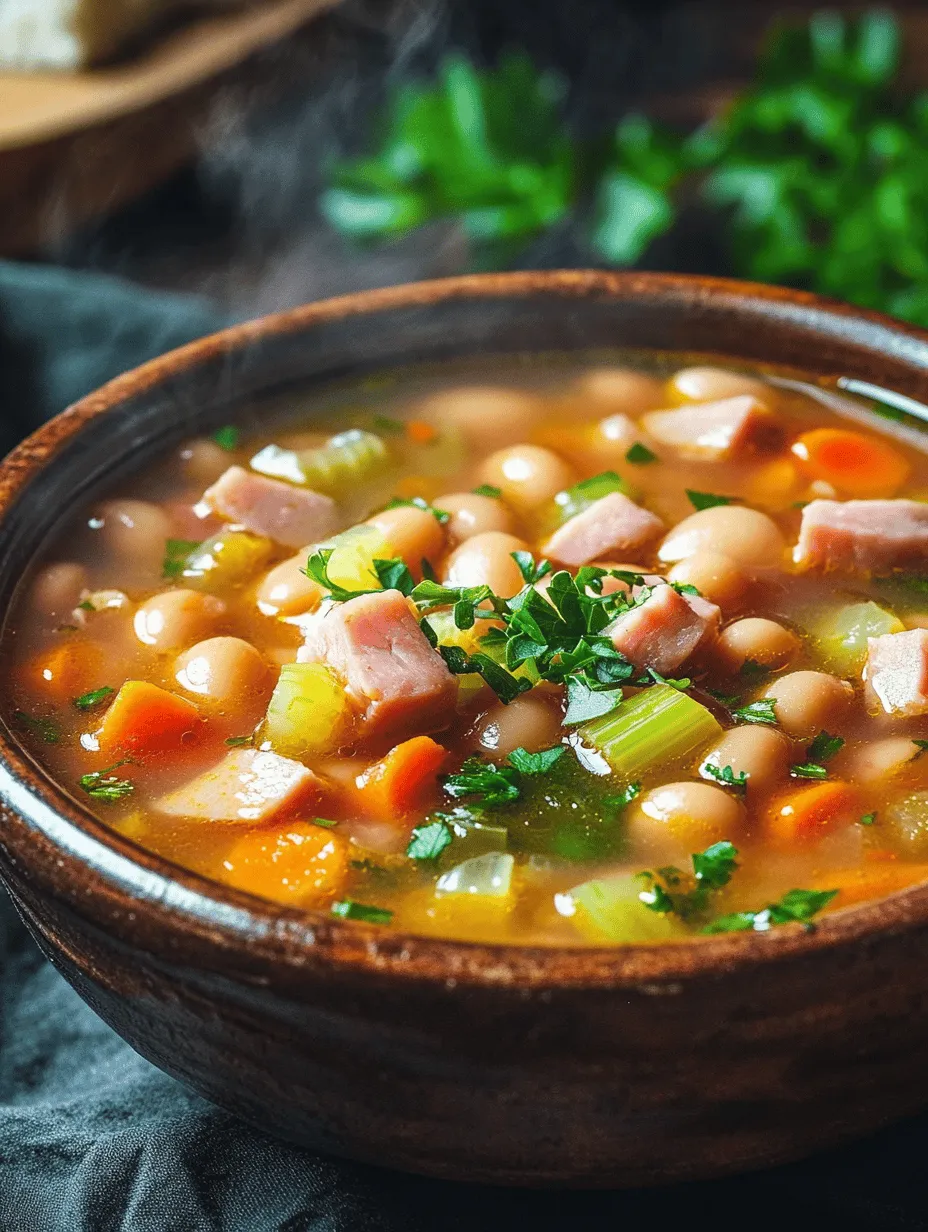 Hearty Ham &#038; Bean Soup Recipe: A Comforting Classic