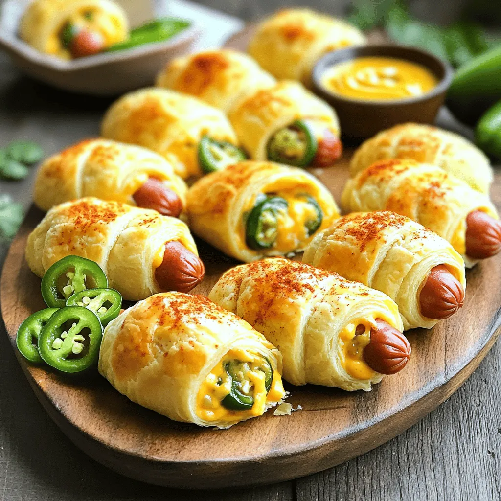 Jalapeño Pigs in a Blanket Savory Snack Delight