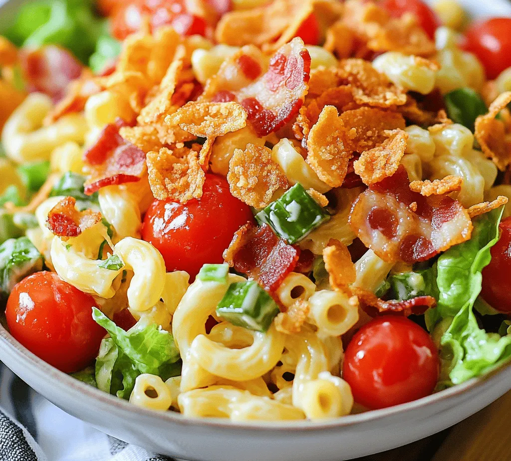 Pasta salads are a perennial favorite when it comes to summer dining. Their adaptability, vibrant flavors, and ease of preparation make them a staple for outdoor gatherings, picnics, and potlucks. With countless variations available, it’s no wonder that pasta salads have become a go-to dish for many home cooks. Among these delightful recipes, the Crunchy Creamy BLT Pasta Salad Delight stands out for its unique combination of flavors and textures, making it a refreshing and satisfying choice for any occasion.