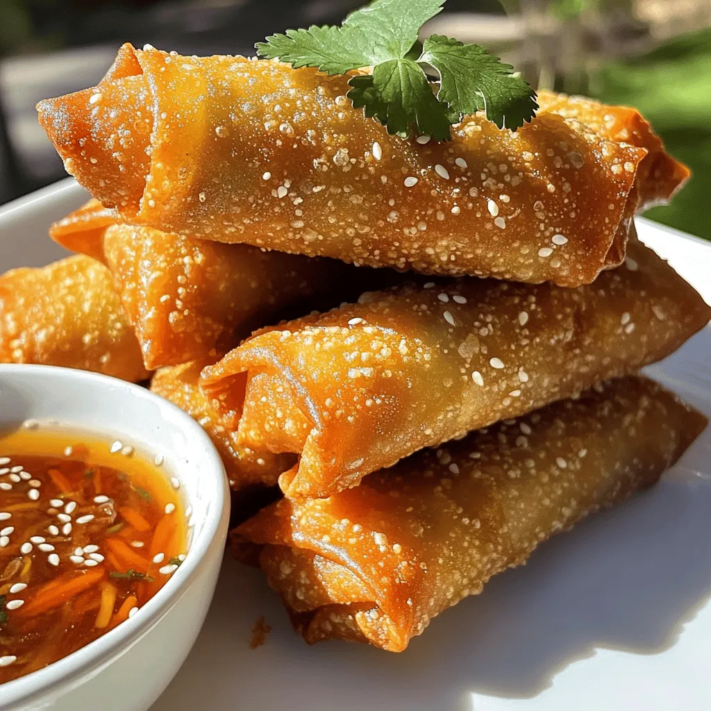 Crispy Vegetable Egg Rolls: A Delicious and Healthy Snack