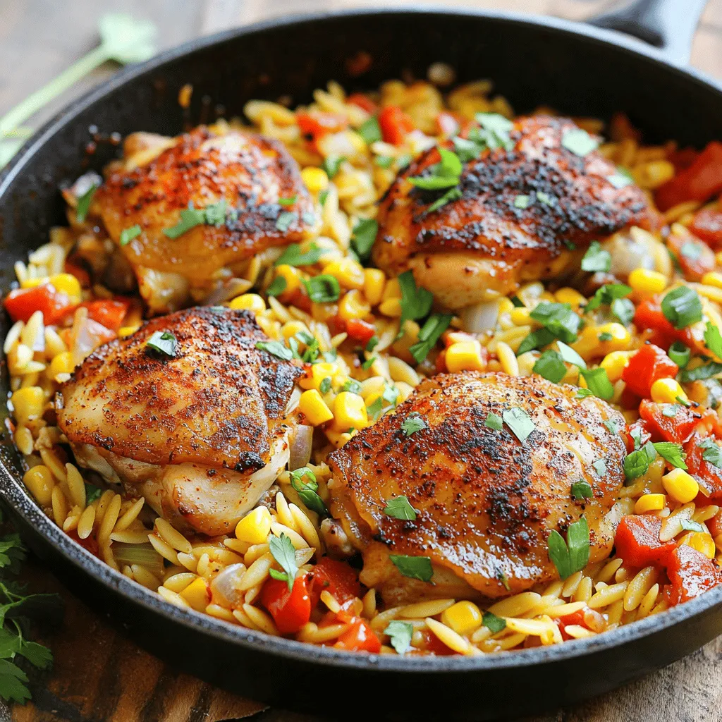 Cajun Chicken Orzo Recipe