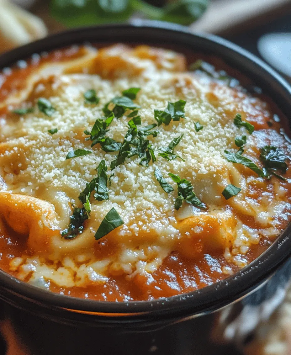 In the realm of home cooking, few meals are as comforting and satisfying as a warm bowl of soup. As the leaves begin to change and the air turns crisp, slow cooker meals become a staple in many kitchens, offering not only nourishment but also a sense of warmth and coziness. One standout recipe that encapsulates this essence is the Slow Cooker Tomato Tortellini Soup with Ground Beef. This delightful dish marries rich, hearty flavors with the ease of preparation that modern cooks crave.