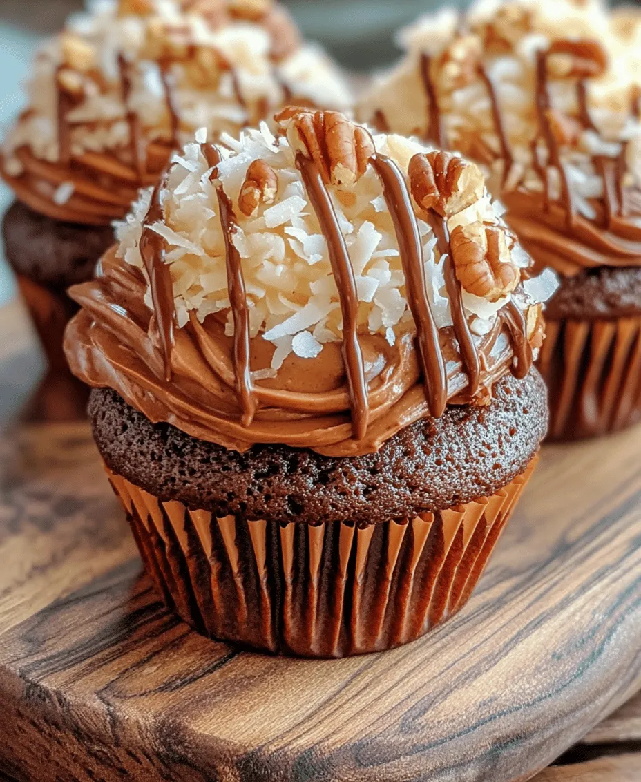 German Chocolate Cupcakes have become a beloved dessert that captivates the hearts of many with their unique flavors and delightful textures. These decadent treats are not only visually appealing, but they also offer a mouth-watering combination of rich chocolate, sweet coconut, and crunchy pecans, making them a standout choice for celebrations and gatherings. The allure of these cupcakes lies in their ability to satisfy chocolate cravings while introducing a hint of tropical sweetness, leaving everyone wanting more.