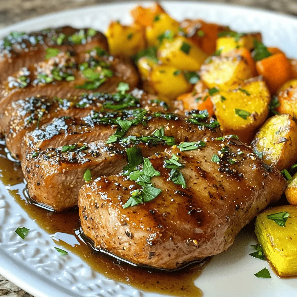 Honey Balsamic Pork Tenderloin Recipe