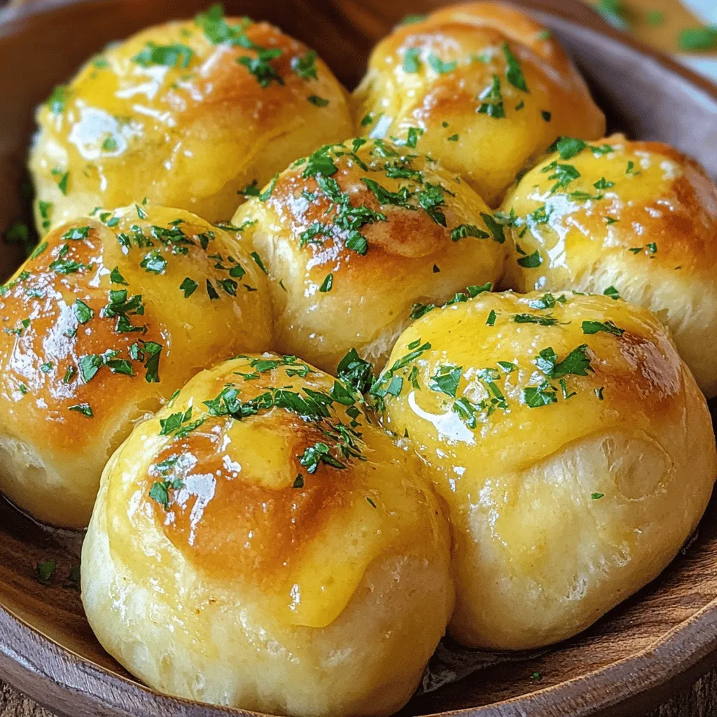 Heavenly Garlic Butter Dinner Rolls: A Delight for Every Occasion