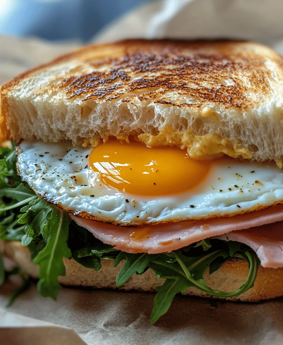 The Savory Ham, Egg & Cheese Delight is more than just a breakfast sandwich; it’s a culinary experience that harmonizes savory flavors with a satisfying crunch. This delightful dish caters to a myriad of taste preferences, making it a perfect option not only for breakfast but also for brunch, lunch, or even a quick dinner. The combination of rich, creamy cheese, protein-packed eggs, and flavorful ham all nestled between your choice of bread creates a wholesome meal that can be enjoyed any time of the day.