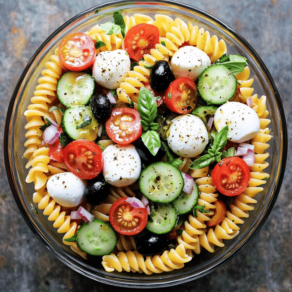Best Italian Pasta Salad Flavorful and Fresh Recipe