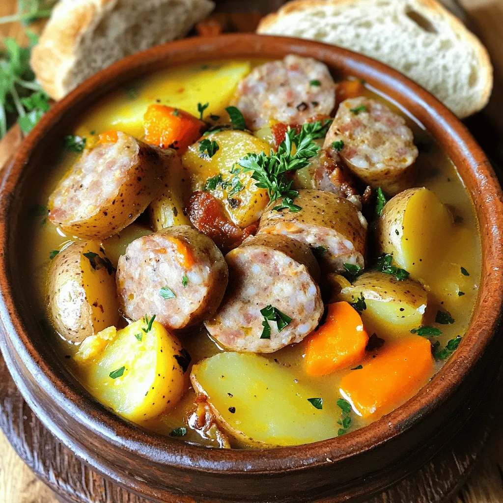 Slow Cooker Irish Dublin Coddle Flavorful Comfort Dish