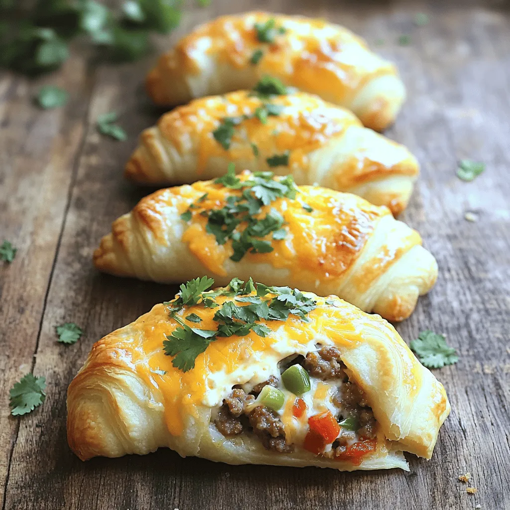 Rotel Sausage &#038; Cream Cheese Crescents Simple Snack