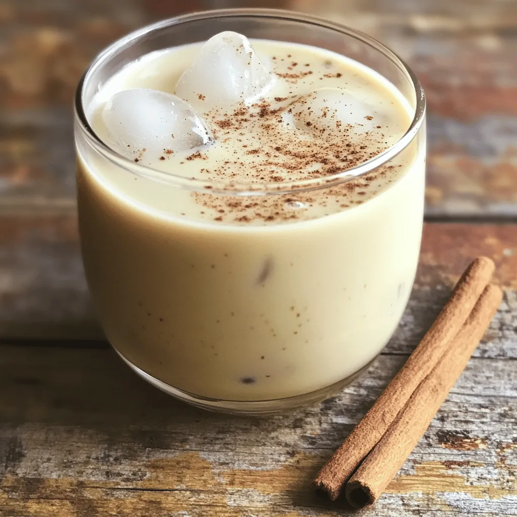 Horchata de Café – A Creamy, Refreshing Twist on a Classic Beverage