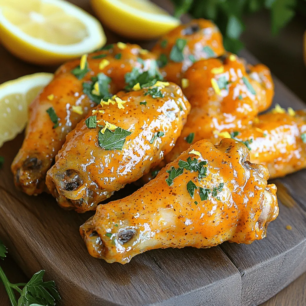 Air Fryer Buffalo Lemon Pepper Wings Recipe: A Flavorful Twist on a Classic