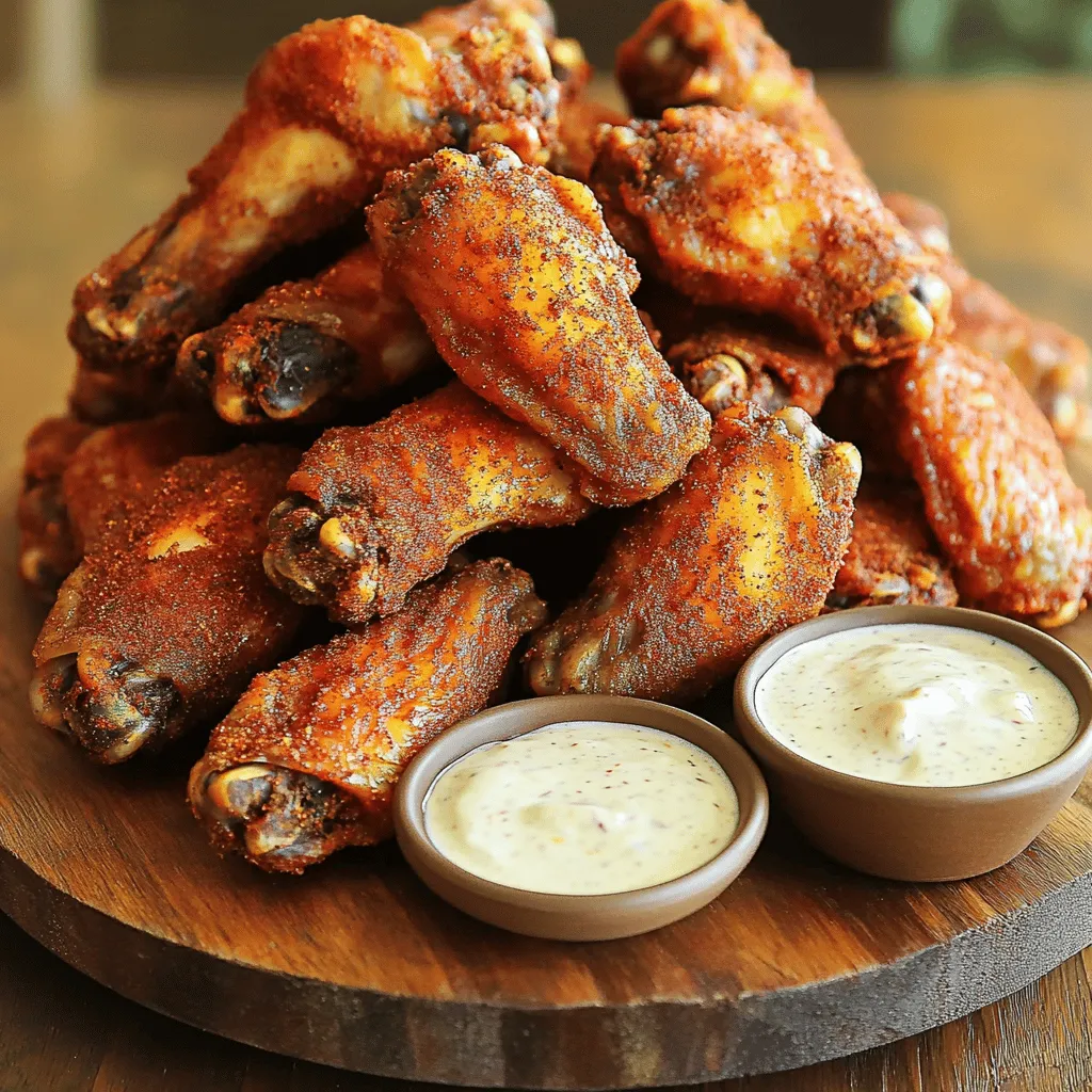 Crispy Dry Rub Chicken Wings Simple and Delicious Snack