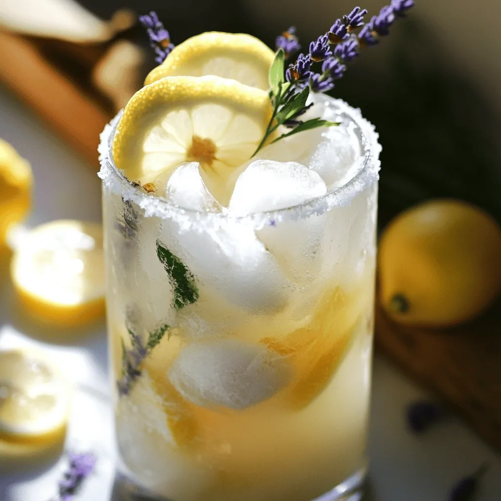 The Coconut Lavender Lemonade Mocktail is refreshing and easy to make. You need a few key ingredients for this drink.