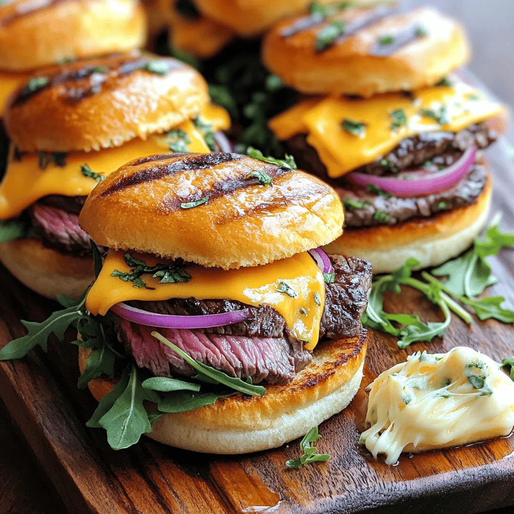 Cowboy Butter Steak Sliders Easy and Tasty Recipe