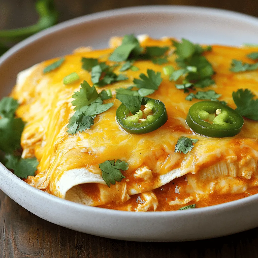 Savor the Flavor: Ranch Chicken Enchiladas Recipe