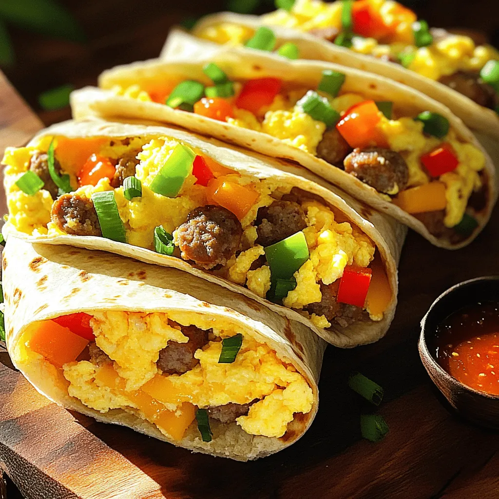 Sausage and Egg Breakfast Rolls Easy Family Meal