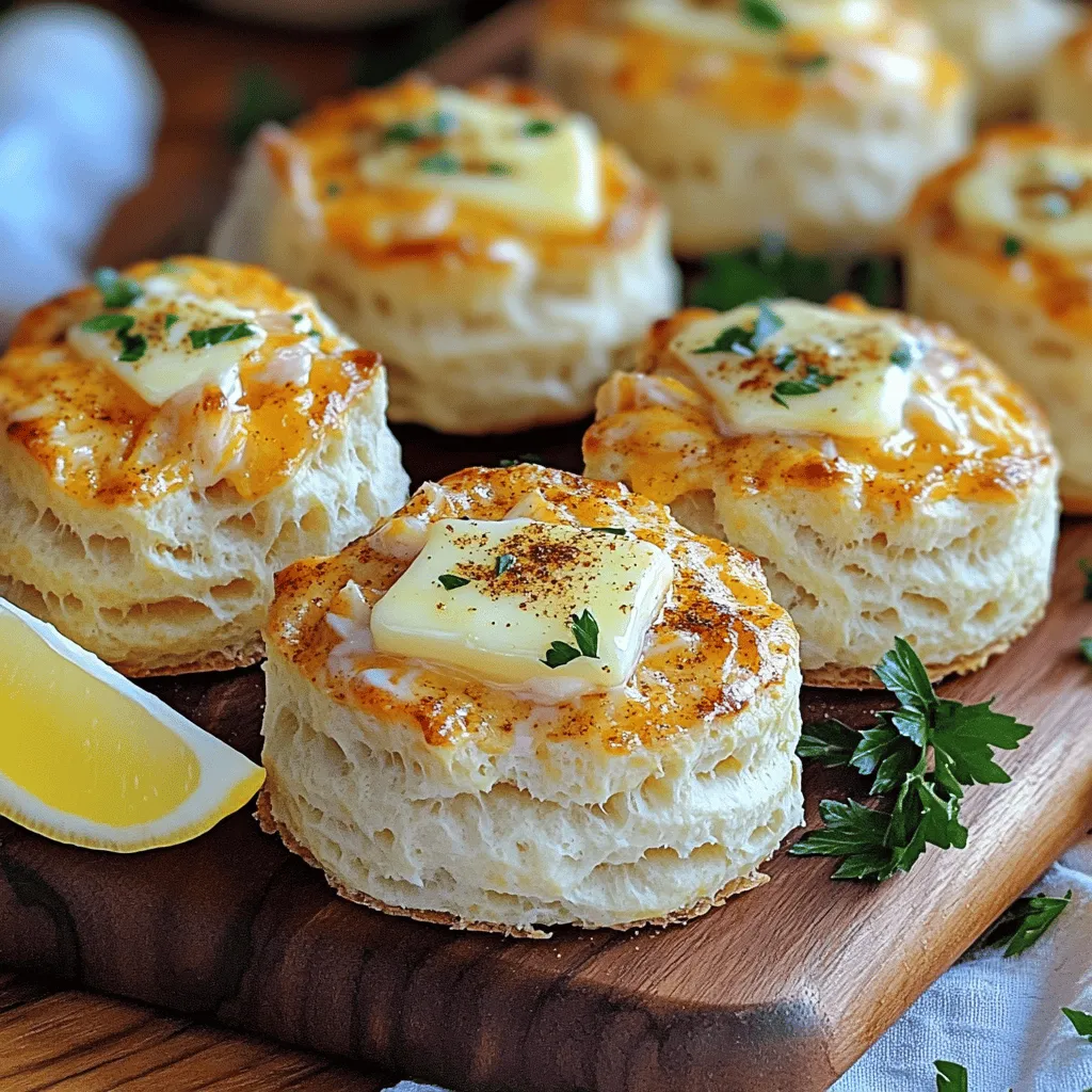 To create crab stuffed cheddar bay biscuits, you need the right ingredients. Here’s what you will want:
