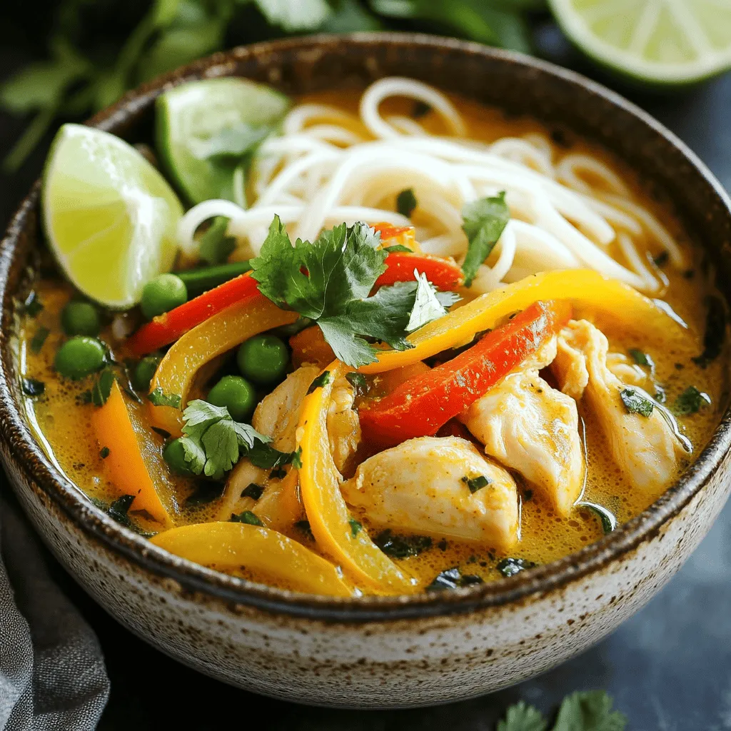 Whip Up a Delightful 30-Minute Thai Chicken Noodle Soup