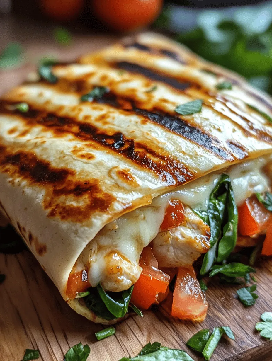 Cheesy Garlic Chicken Wraps: A Delicious and Versatile Meal Option