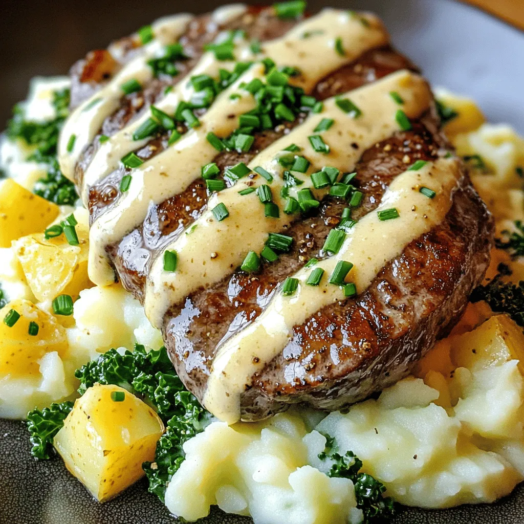 The heart of Gaelic Irish steaks lies in the meat itself. You want high-quality ribeye steaks. These cuts are rich, juicy, and full of flavor. Season them simply with salt and black pepper. This lets the beef shine through.