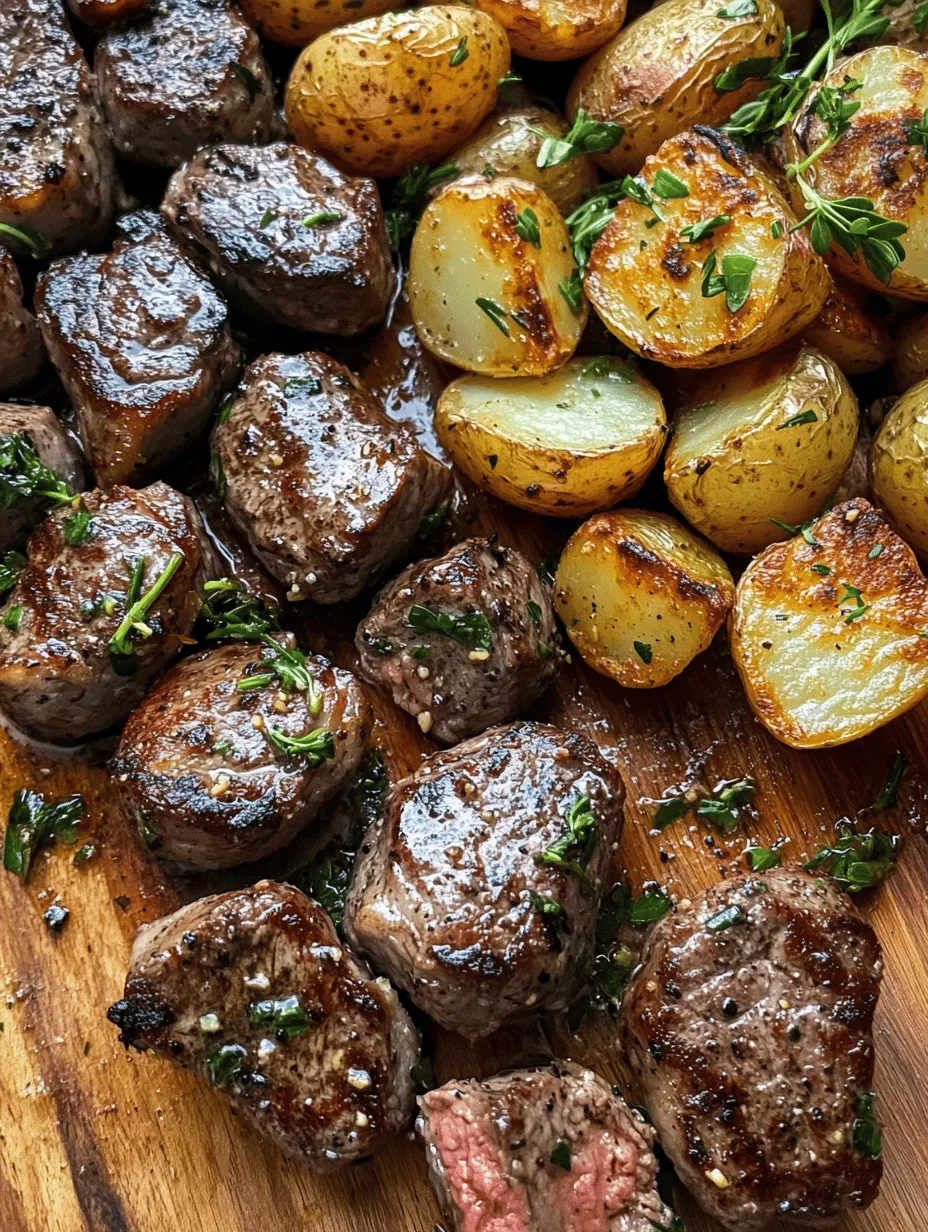 Sizzling Garlic Butter Steak Bites &#038; Crispy Potatoes: A Weeknight Dinner Delight