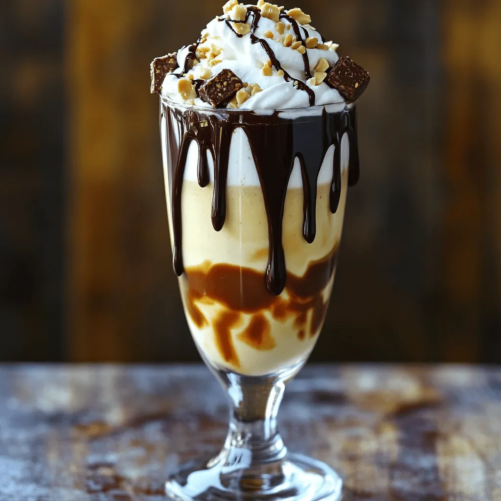 To make an easy Snickers milkshake, you need a few simple ingredients.