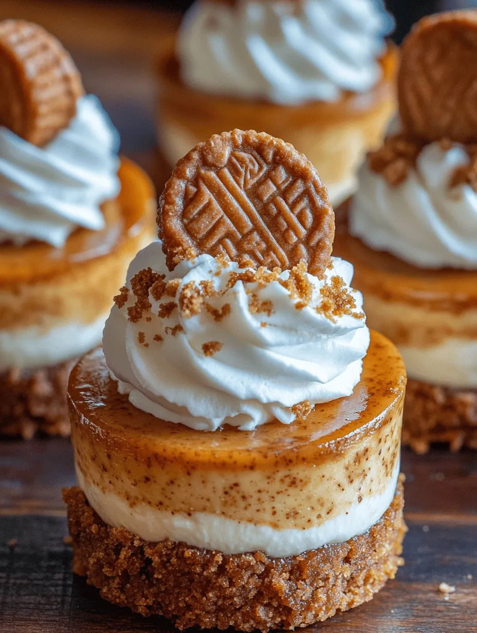 Mini Biscoff Cheesecakes: A Perfect Indulgence
