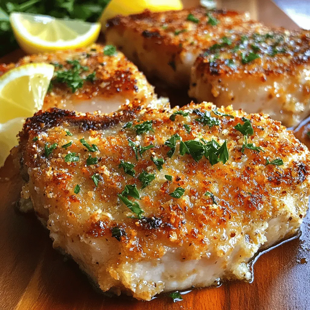 Garlic Parmesan Pork Chops: A Flavorful Delight