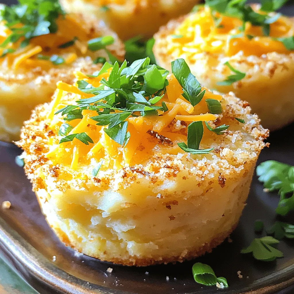 Cheesy Mashed Potato Muffins Recipe Simple and Tasty