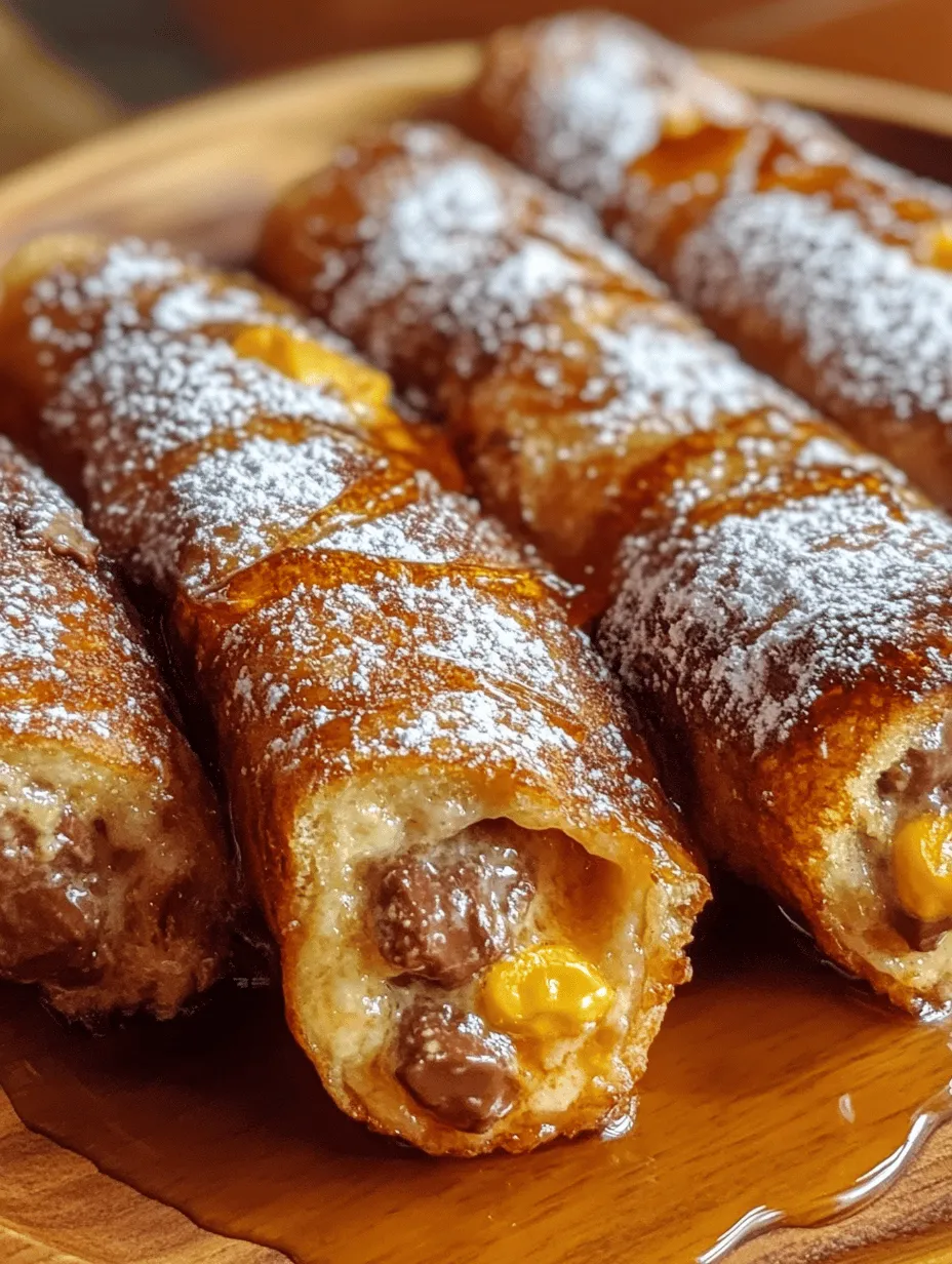 Kinder French Toast Rolls Recipe