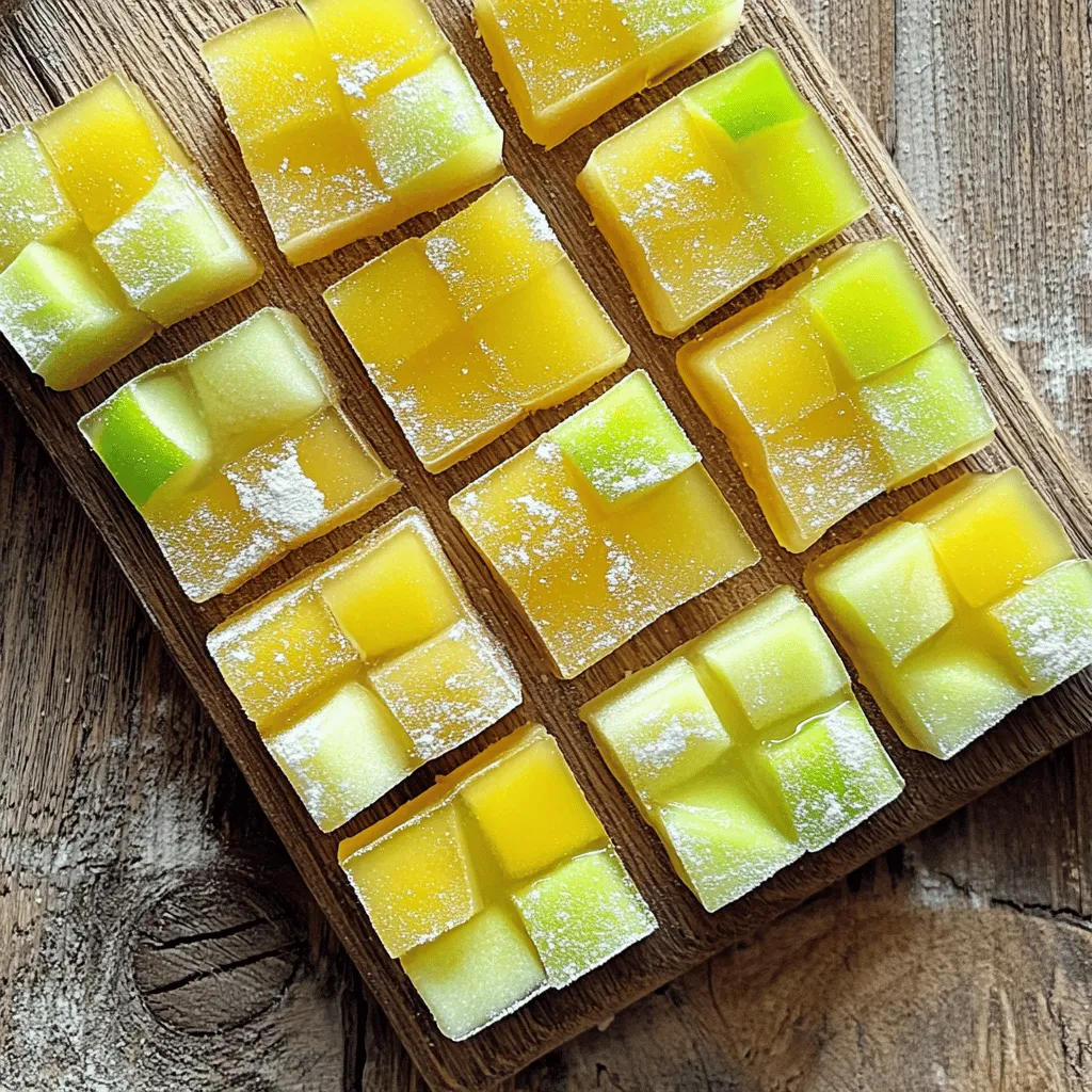 Sour Apple Fruit Chews Flavorful and Fun Snack Recipe