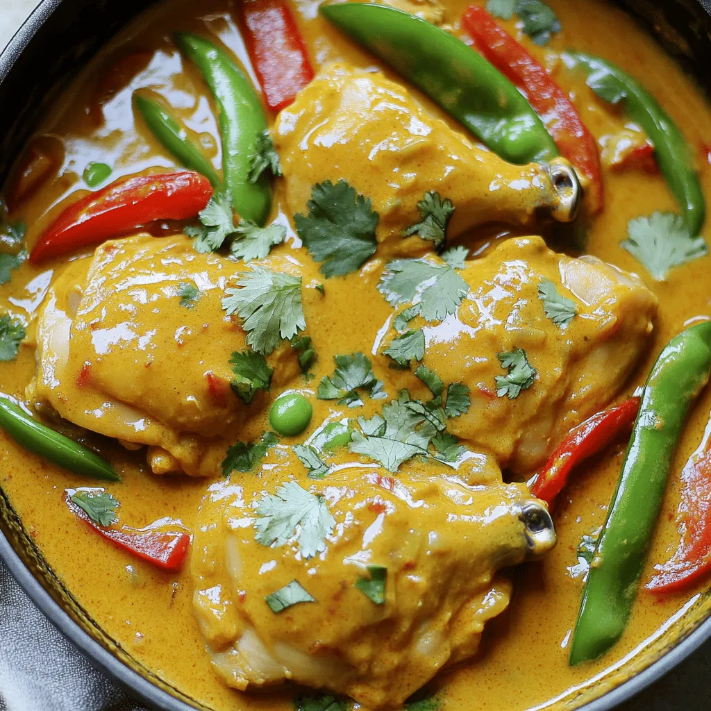 Spicy Coconut Chicken Flavorful Dinner Delight