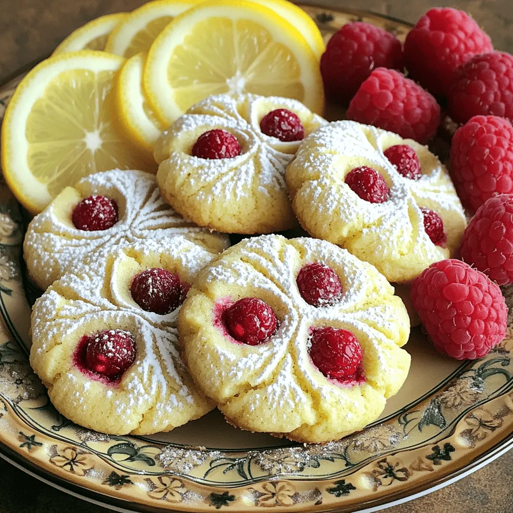 Lemon raspberry cookies need simple, fresh ingredients. The main ones include butter, sugar, eggs, and flour. You also use lemon zest and lemon juice to add a bright taste. Fresh raspberries are key to giving these cookies their fruity flavor.
