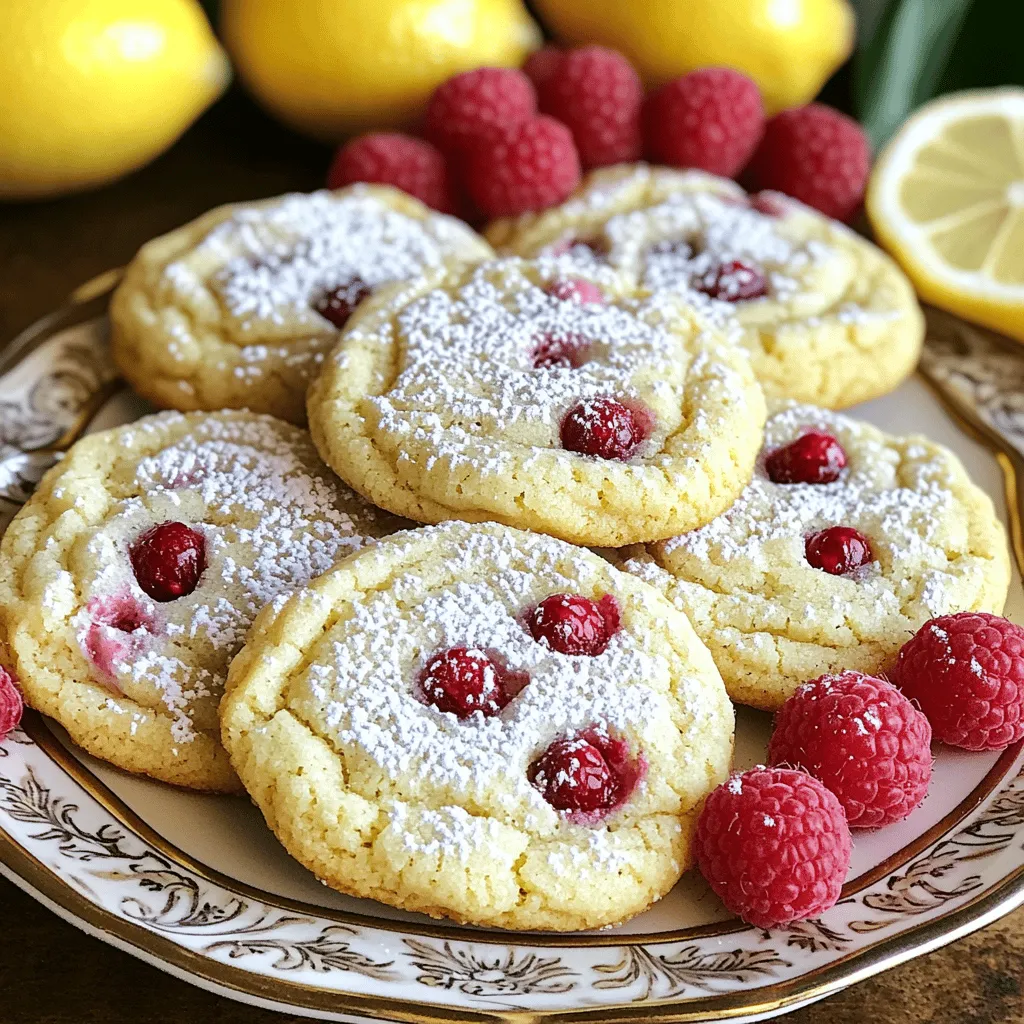 Lemon Raspberry Cookies Flavorful and Easy Recipe